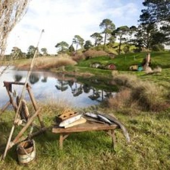 Hobbiton. A good day fishing